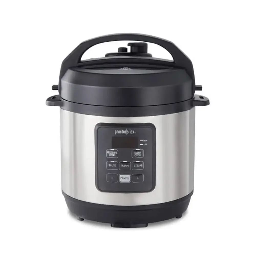 3 Quart Simplicity Pressure Cooker Multi-Cooker Slow Cooker Steamer Sauté Rice Cooker True Slow Technology 34503