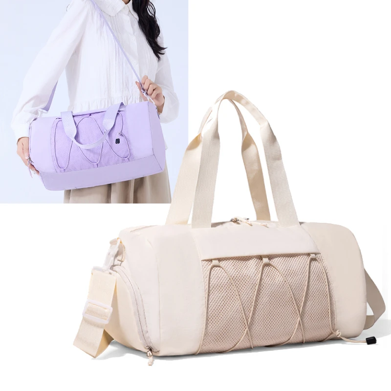 

Travel Duffel Bag with Shoes Pocket Fitness Gym Yoga Swimming Shoulder Bags Dry Wet Outdoor Travel Short Business Trip Handbag
