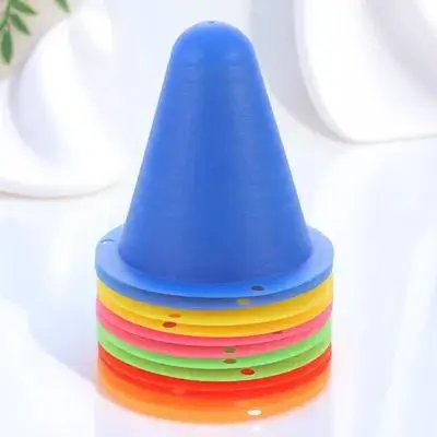 

12 Pcs Football Yard Markers Mini Green Cones Basketball Colored for Sports PE Agility