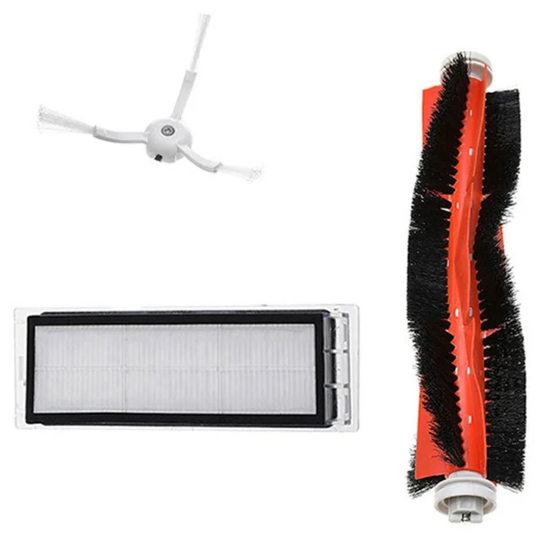 BISM Main Side Brush Filter For Xiaomi 1S SDJQR01RR Roborock Sweeper S5 Max S50 S55 S6 Pure S6 Maxv Accessory