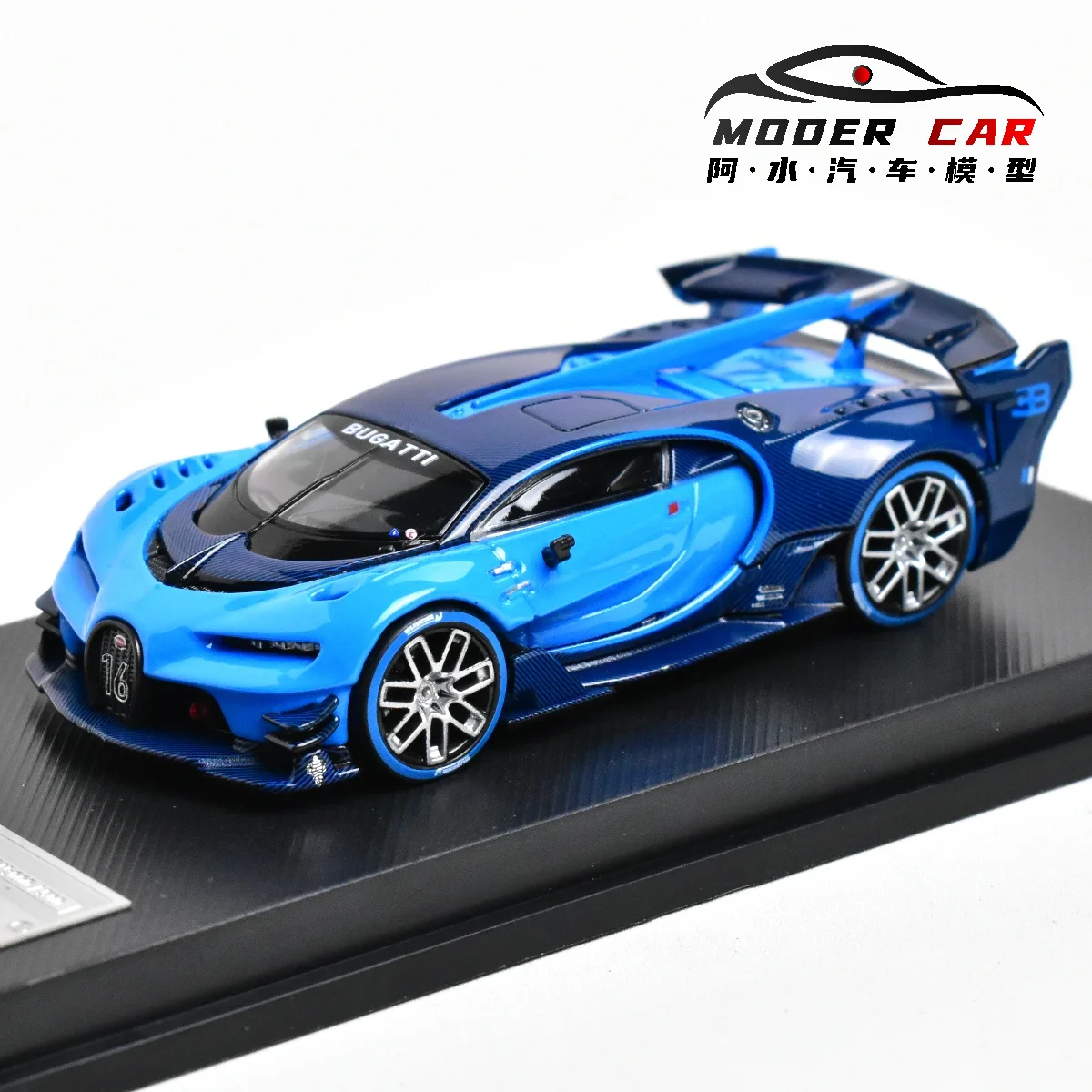 Mj 1:64 Bugatti visonGT Diecast Model Car