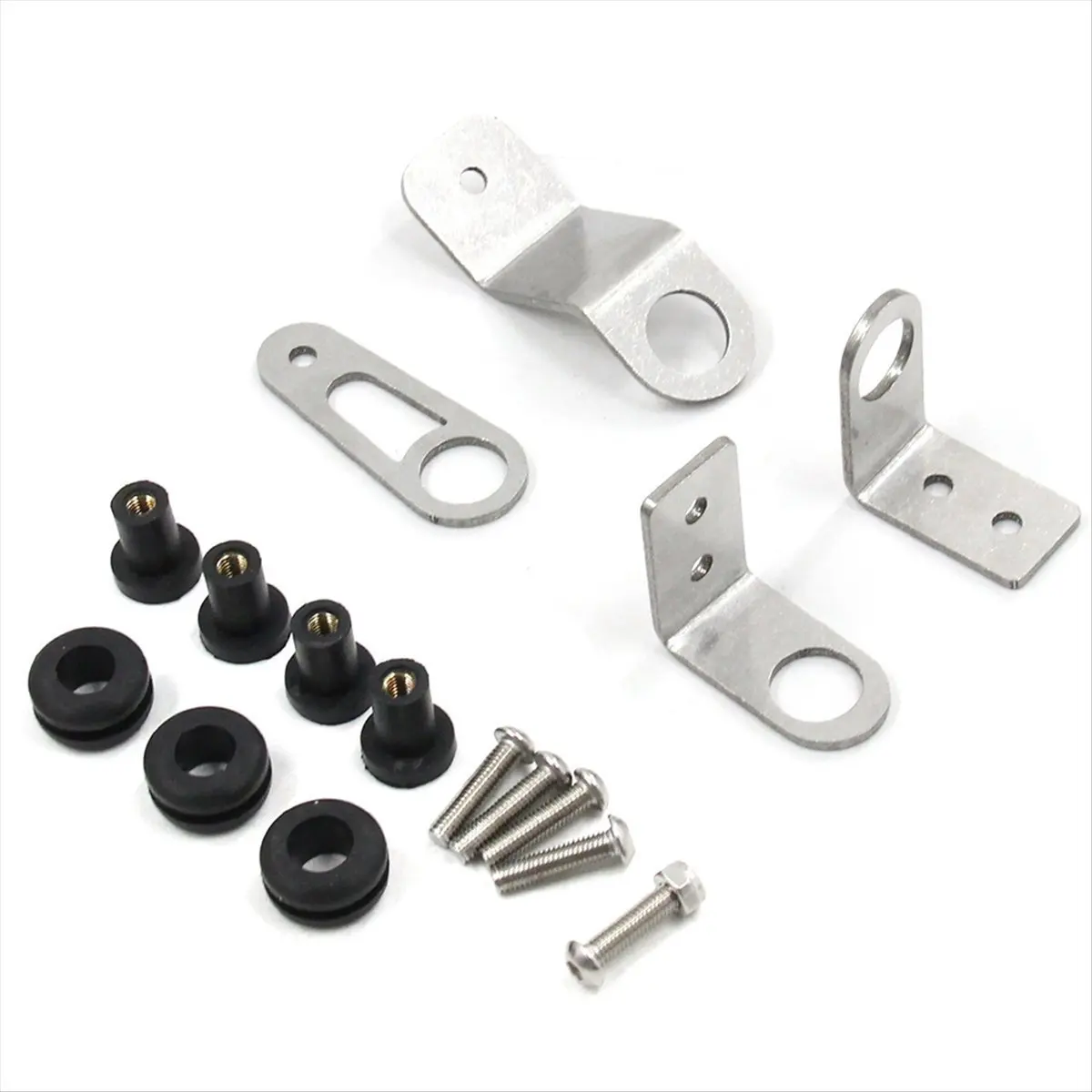 Super Sale Car Modified Bolt-on Radiator Bracket Kit for Honda Civic 1992-2000 K Series K-Swap