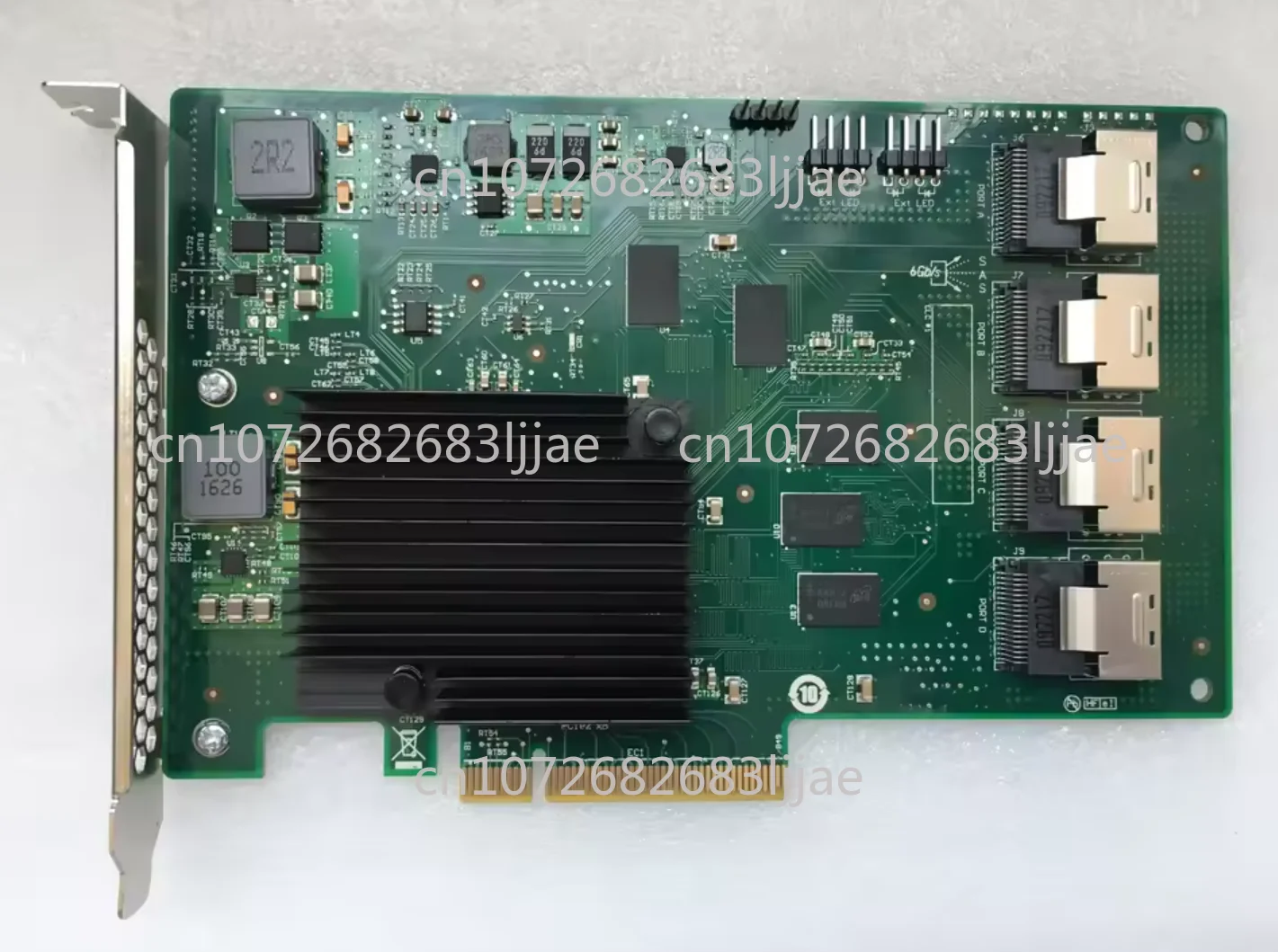 Adapter Card for Pci-Express Sata and Sas Host Buses, Lsi Lsi00244, 9201-16I, 2.0X8