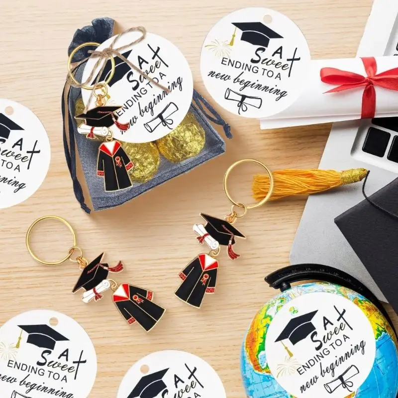 20pcs Keychains Graduation Souvenirs For Educators Students Nurses Boys Girls
