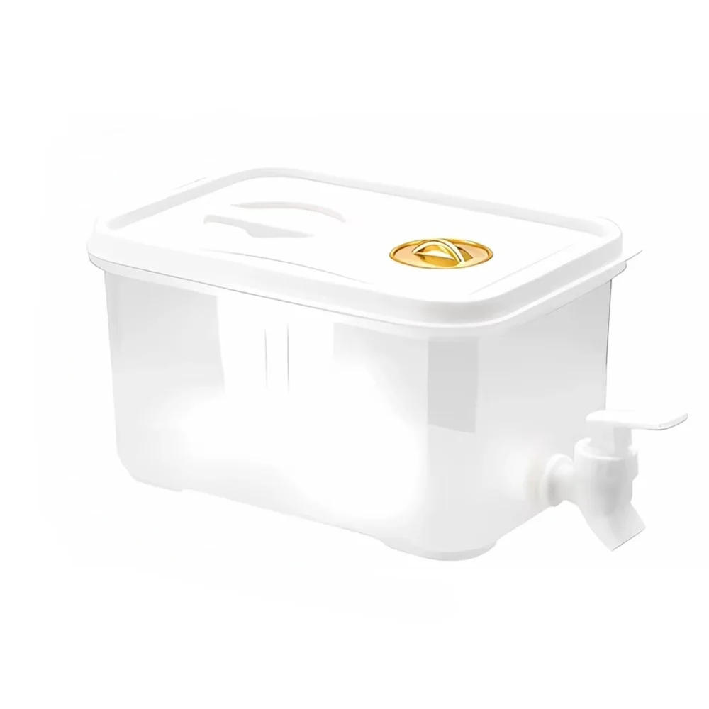 

Water Container 3/5/10L Beverage Dispenser Large Capacity with Filter Water Pitcher Rectangular Faucet Cold Water Kettle Summer