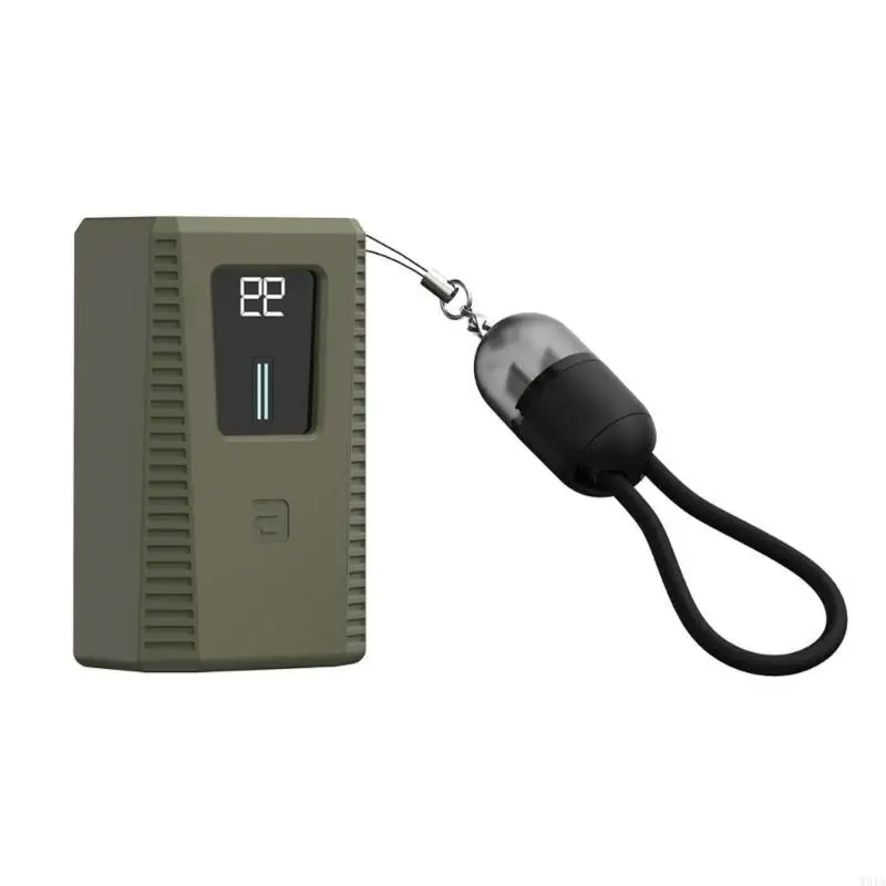 W91A غطاء واقي من السيليكون لـ Cuktech 6 ROD ROD Data Cable Storage Nonslip Cover Cover Case