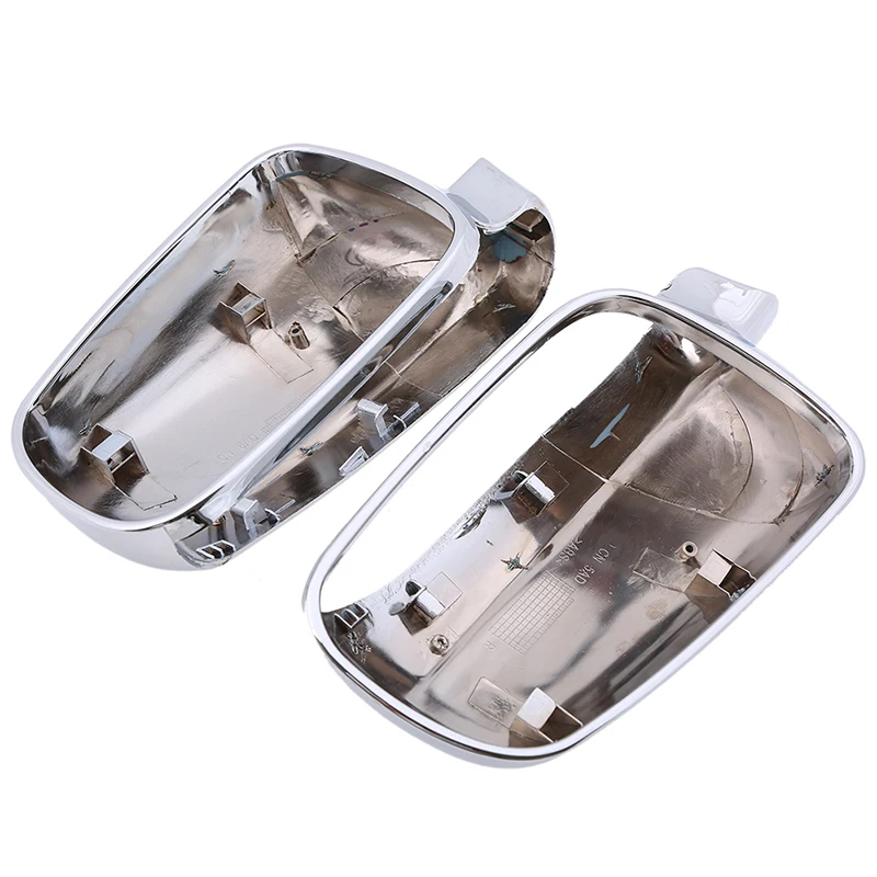 Chrome Car Side Mirror Cover Rear View Mirror Housing for VW Golf 4/R32/GTI/Rabbit 2004 Auto Exterior Shells for MK4 1996-2004