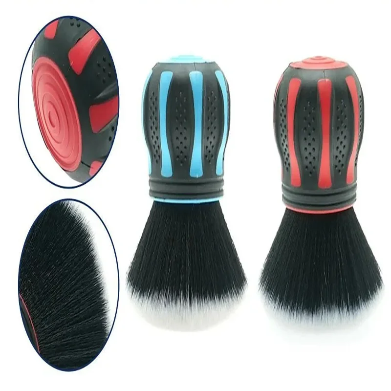 

2Pcs Car Storage Rack Covered With Soft Bristle Brush Interior Dust Cleaner Detail Brush Car Cleaning Tool