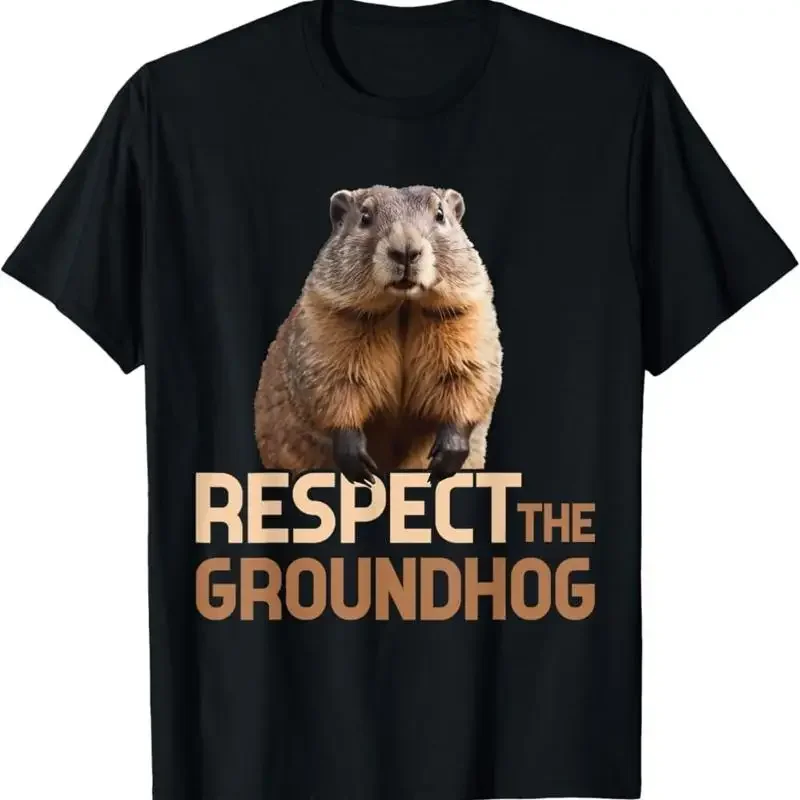 Respect The Groundhog Meteorology Weather Day T Shirt