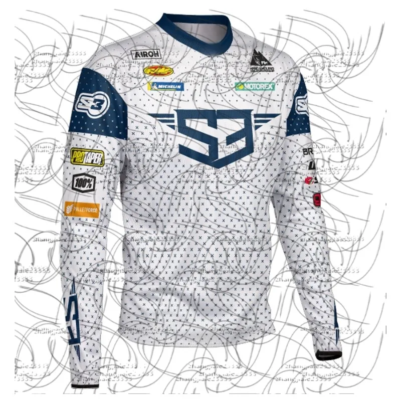 

Модные и удобные 3D-футболки с длинным рукавом 2026 года, летние быстросохнущие спортивные велосипедные лонгсливы, лонгсливы для даунхилла