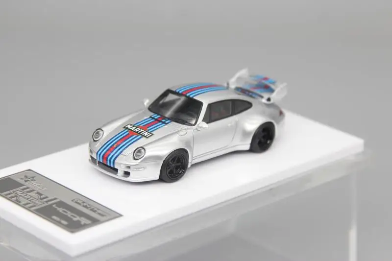 1:64 Camper GW sportwagen model 911 Martini 993 Gunther geschikt voor Porsche hars miniatuurmodellen, volwassen ornamenten, jongens speelgoed