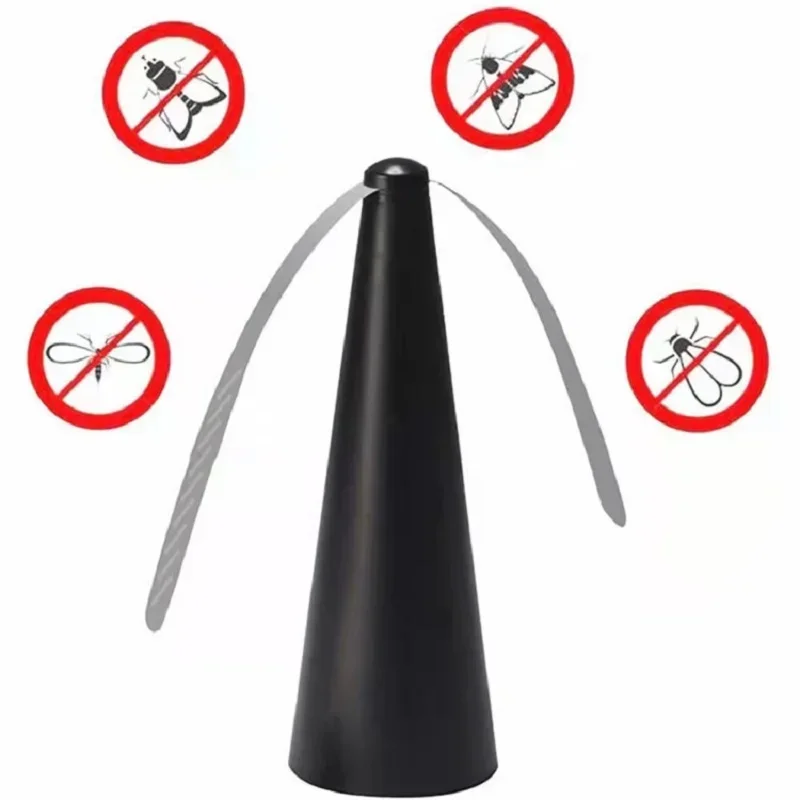 

Automatic Mosquito Repellent Fan Fly Mosquito Repeller Fan Battery Powered Portable Pest Control for Home Outdoor Picnic