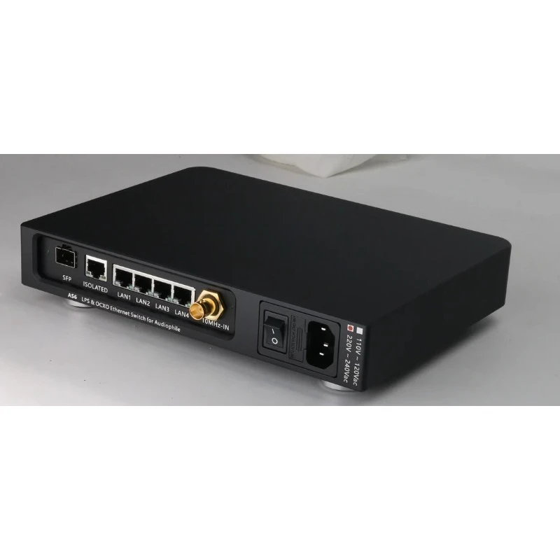 LHY AUDIO SW6 AS6 Audio HIFI Heating Switch Full Linear Power Supply OCXO Constant Temperature Crystal Oscillator Upgrade
