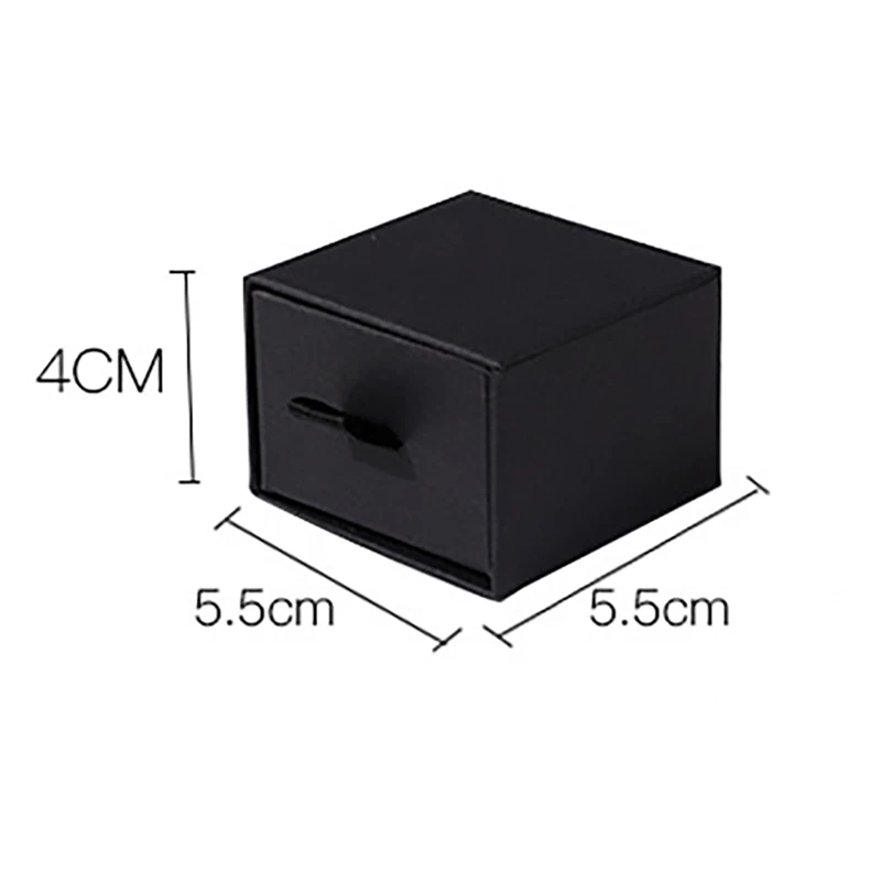 Classic 18K Gold Plated  26 Letter Rings for Women Trendy Chunky Open Initial Ring Gift with Black Jewelry Box