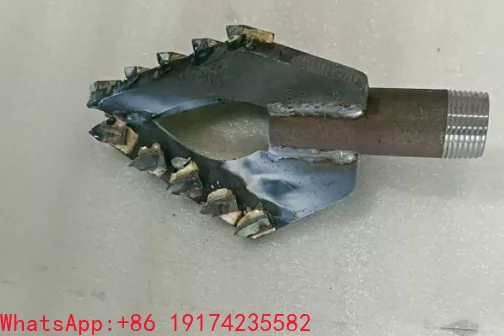 1PC Water Well Drilling Super Hard Alloy Drill Bit/Electric Drilling Rig/3 Wing Rock Drill Bit,One inch drill pipe