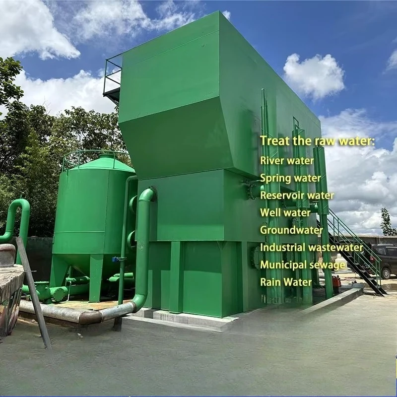 Integrated Water Purification Device with PLC Control and 1 Year Warranty Serving 500-50,000 People Daily