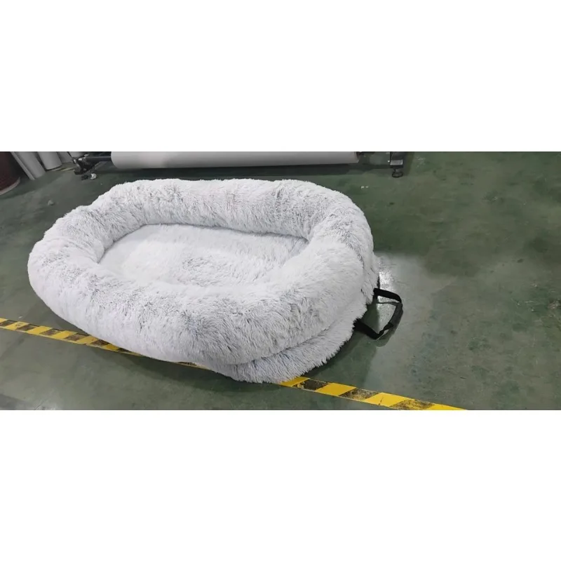 Luxury Fluffy Washable Adult Size Giant Large Human Dog Bed For  People   Pet