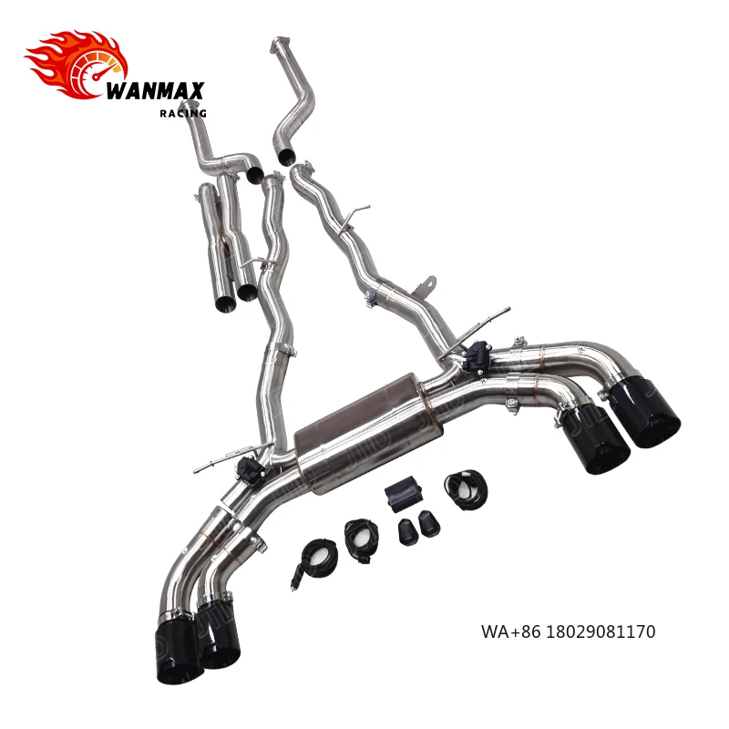

Hot Sell in Stock High Performance 304 Stainless Steel Exhaust Pipe for G90 M5 Valvetronic Catback Exhaust System