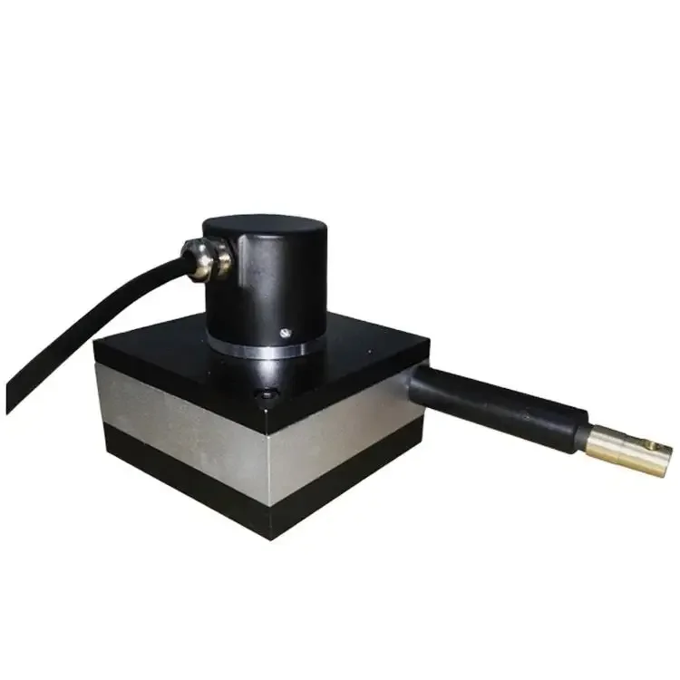 Linear Rope-Based Length Encoder 0-2500mm Digital Output for Gantry Machining Centers
