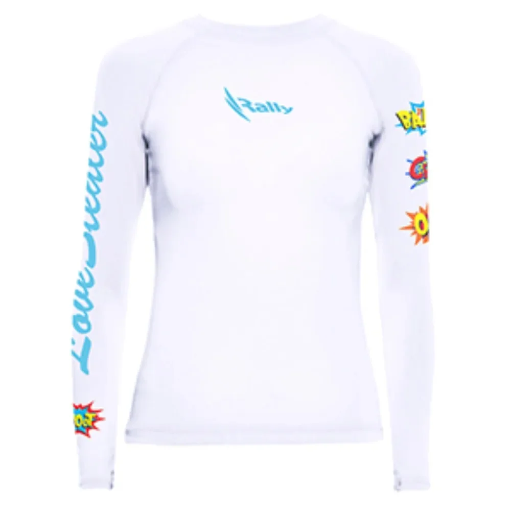 Surfing Shirt Women Rash Top Long Sleeves Swim Clothing Camiseta de baño para mujer Rashguard For Surfing Uv Protection Tops