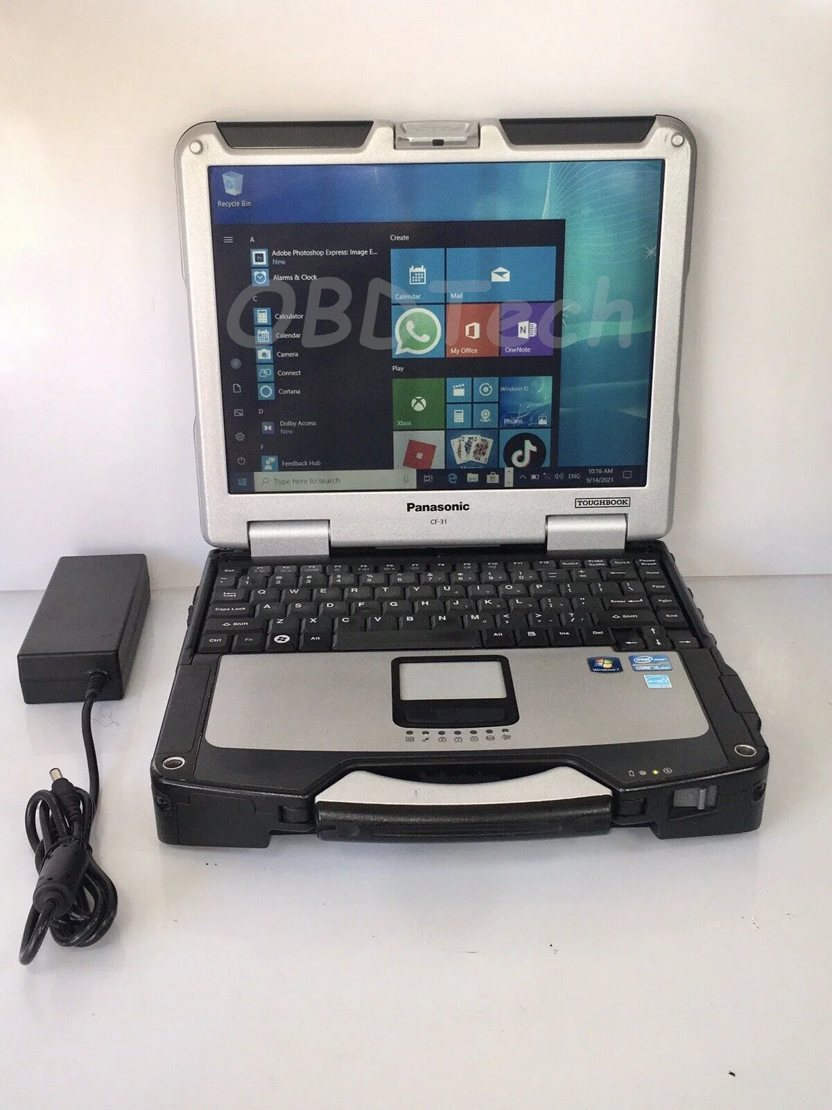 Toughbook CF-31 MK5,Intel i5-5300U,Touchscreen,Windows 10 Pro,WiFi,Bluetooth,DVD for Can Clip,Lexia 3 ,SSD164,IDS,VCDS SDP3 VCI3