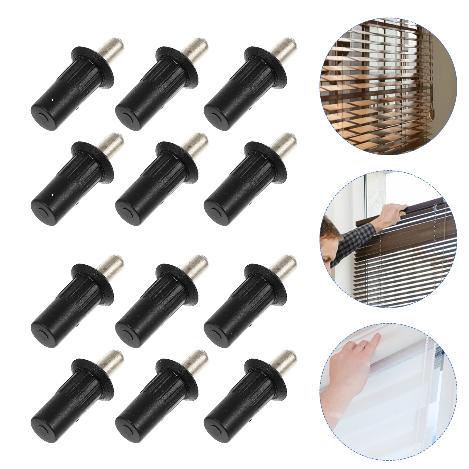 30 Pcs Shutter Latch Universal Pin Repair Bolt Plantation Shutters Tool Louvers Replacement Pp Telescopic Blinds