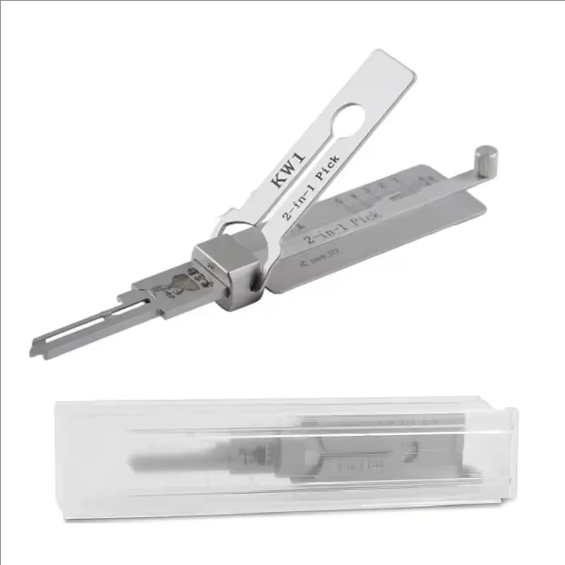 Lishi 2-in-1 Schlosserwerkzeuge SS003 SS003R SS001 SS002 SS002R R52 KW1 KW5 SC1 SC4 SC20 M1 MS2 AM5 R52L für Haustür- und Zivilschlösser – Detail 8