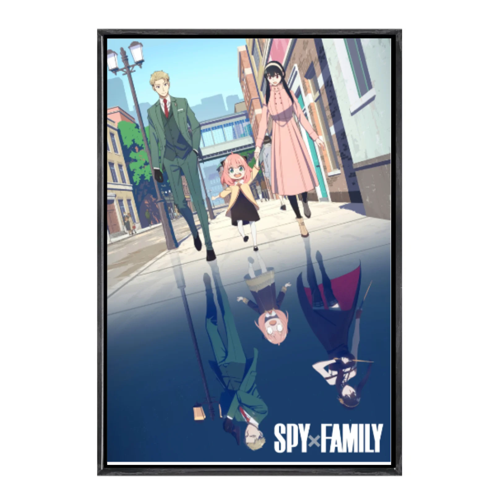 

Japanese Manga Multi-Size Canvas Poster Double Framed Wall Art,Spyxfamily Home Decor for Living Room Bedroom