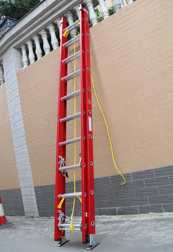 8 10 12 14 16 18 20 خطوات الألياف الزجاجية الهروب من الحريق تمديد سلم مزيج سلالم الخطوة المصنعين