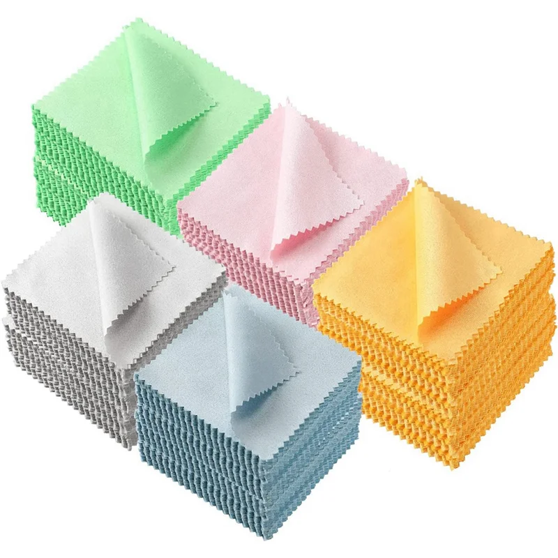 

Стильная-500 шт. ткань для чистки ювелирных изделий для серебра, золота, платины, держит латунное кольцо для монет, серебро, часы, чистка