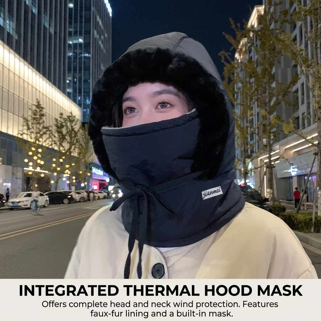 Cycling Gear For Women - Fleece Balaclava for Winter Cycling Men