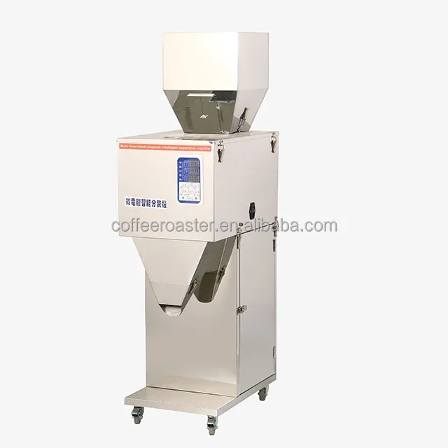 50g-5000g Semi Automatic Particle Beans Nuts Sugar Tea Weight and Fill Machine For Sale