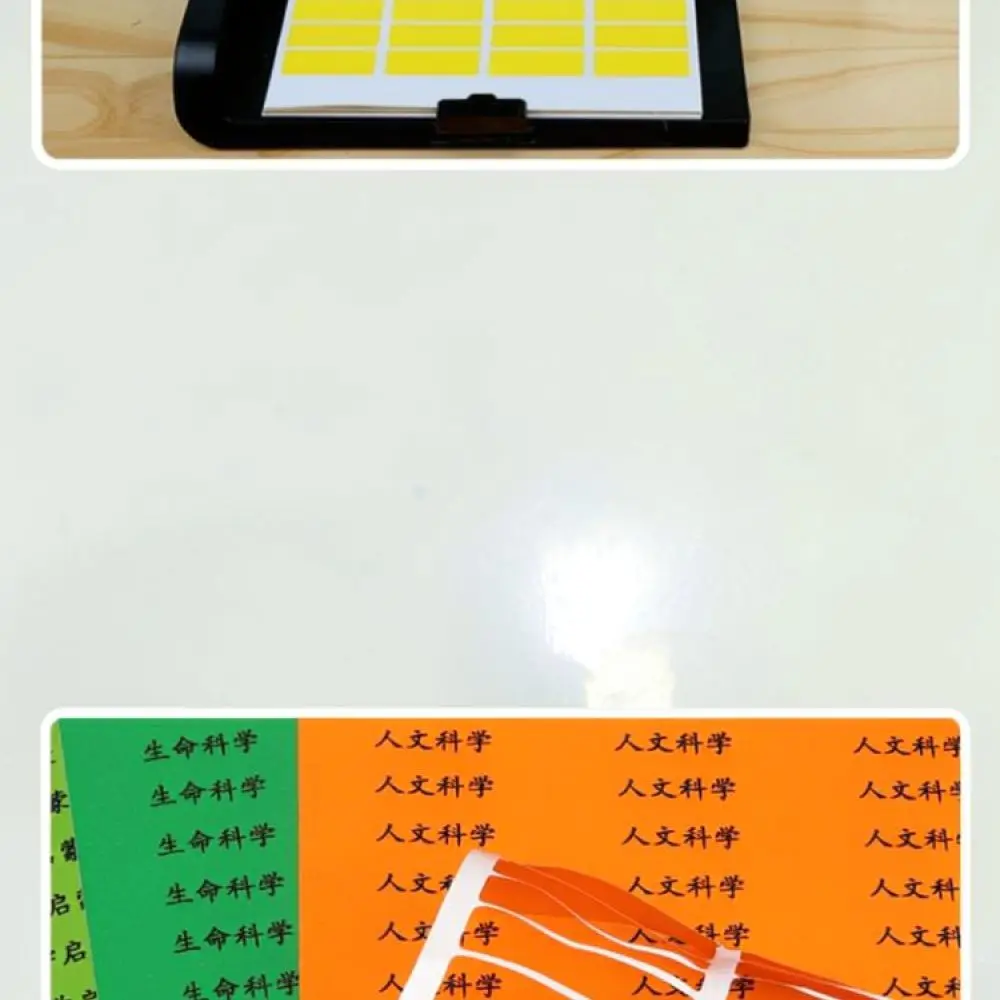 Color Coding Labels For JELI Sticker Tags Rainbow Adhesive Markers School Stationery Supplies For Organization Writing Filing