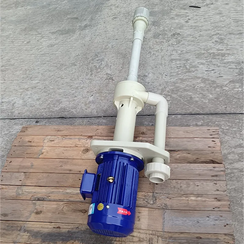 Vertical submerged pump hexagonal plate tank pump, lengthened + bottom valve 1-20H-P