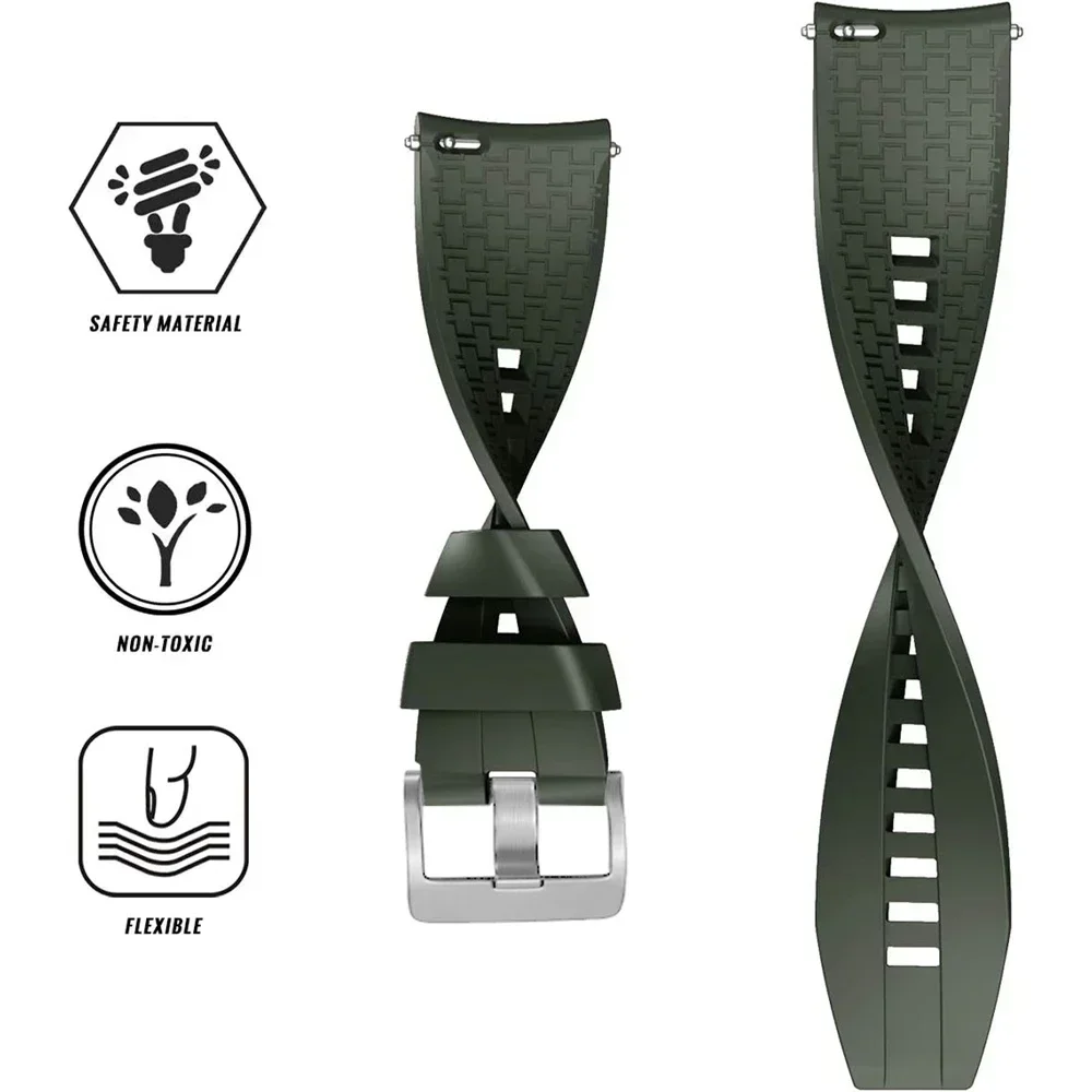 22 مللي متر سيليكون حزام لساعة Realme 2 2 Pro S S Pro الرياضة حزام الساعات سوار لساعة Realme 3 3 Pro معصمه اكسسوارات