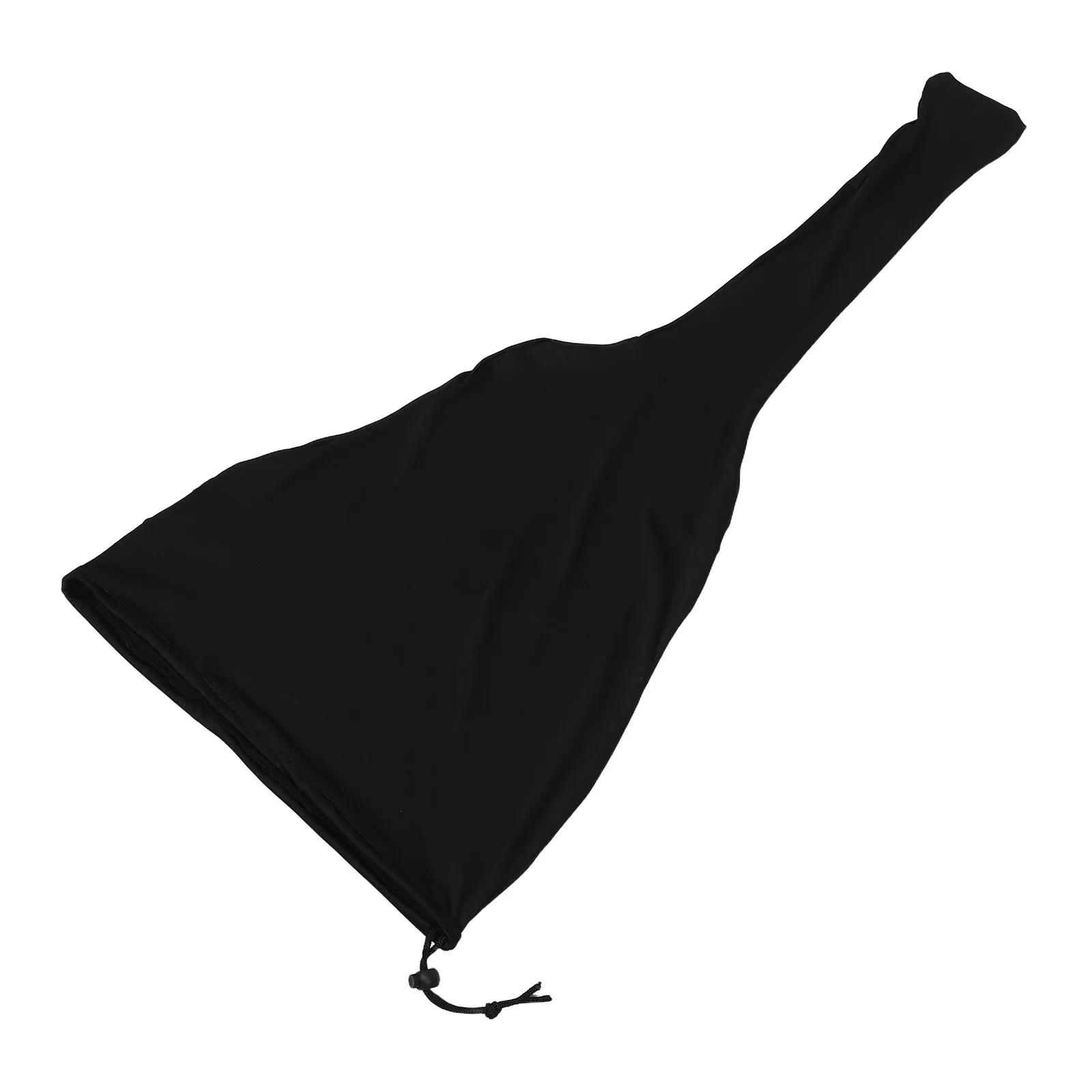 Black Universal Guitar Dust Cover for Acoustic & Classical – High-Density Fabric Travel Storage Bag