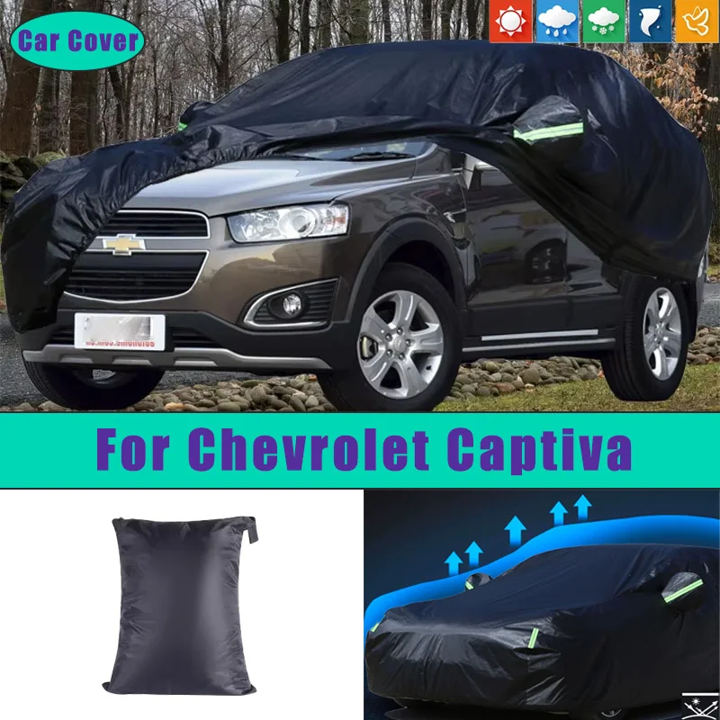 

Car Full Outer Covers Outdoor Waterproof Dustproof Sun Rain Snow Protection Exterior Car Accessories For Chevrolet Captiva