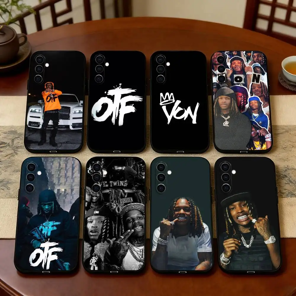 R-Raper K-King V-Von Phone Case For Samsung Galaxy A73,A72,A71,A70,A53,A52,A51,Soft Silicone Black Cover