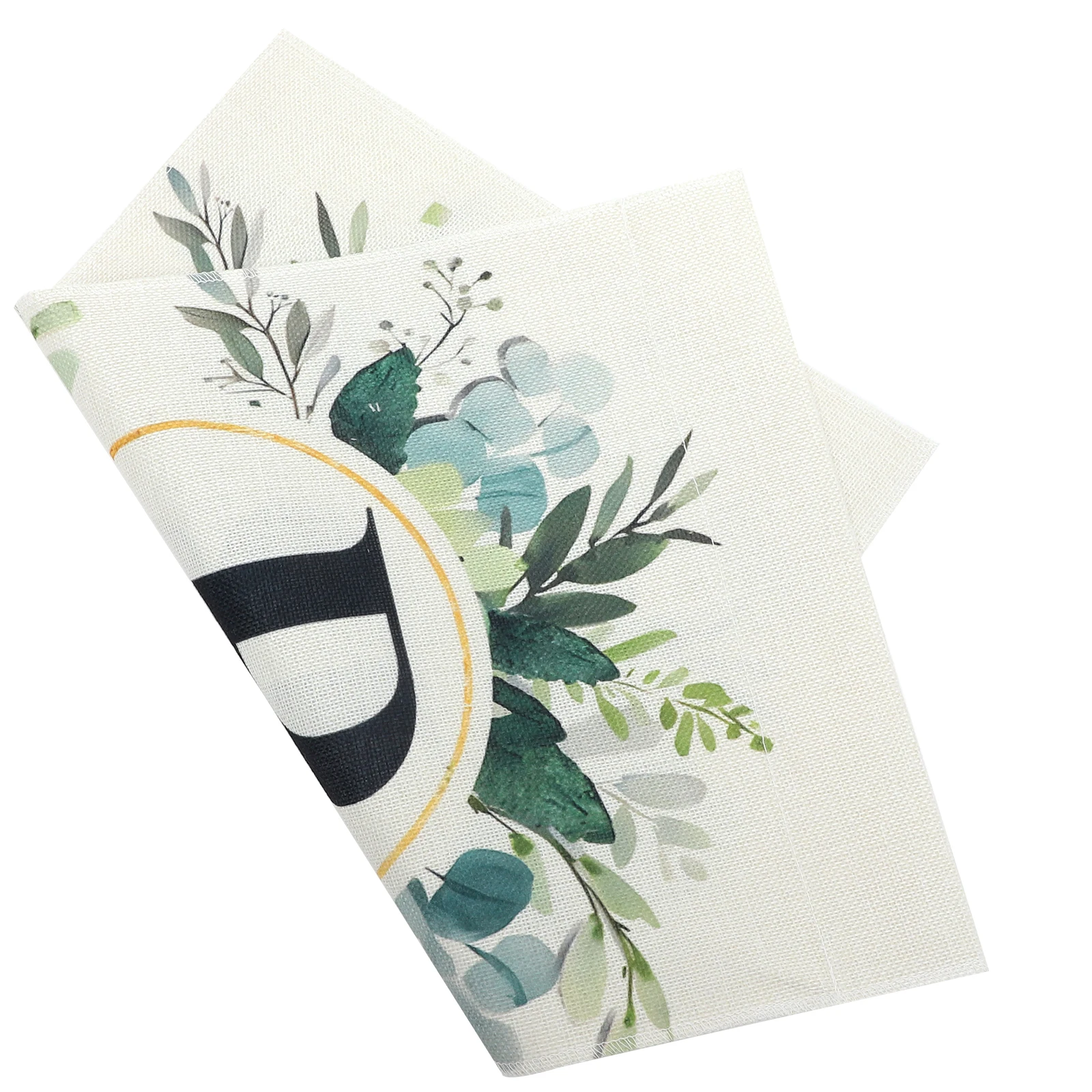 Plant Printed Flag Spring Farmhouse Letter B Garden Flag Decor Floral Pattern Letter Durable Outdoor Plants Banner