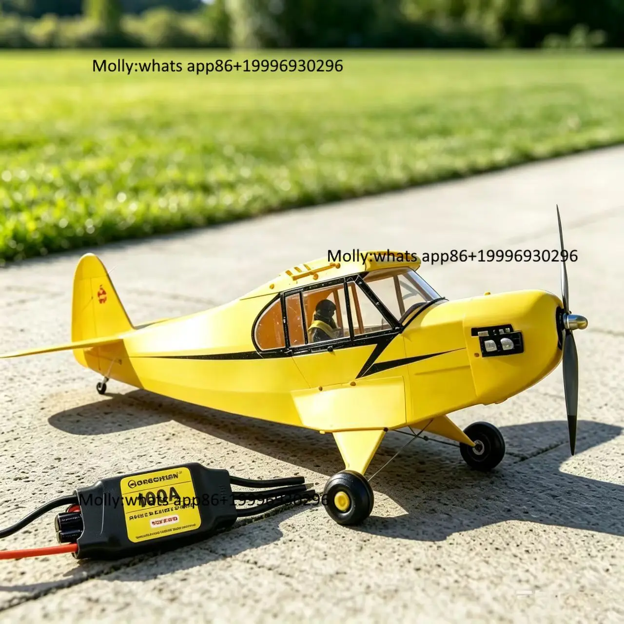 100A ESC 3-6S Electric Speed Controller 5v/6v/7.4v 5A BEC with XT90 4.00mm Bullet Plugs for RC Drone Airplane Brushless Motors