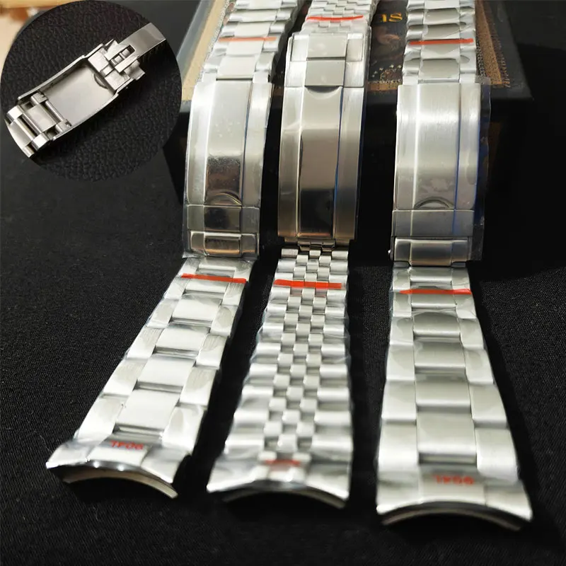 Stainless Steel Strap For Rolex Submariner Daytona Sup Gmt Watch Metal Oyster Traditional Watch Bracelet 20mm 21mm Watchband