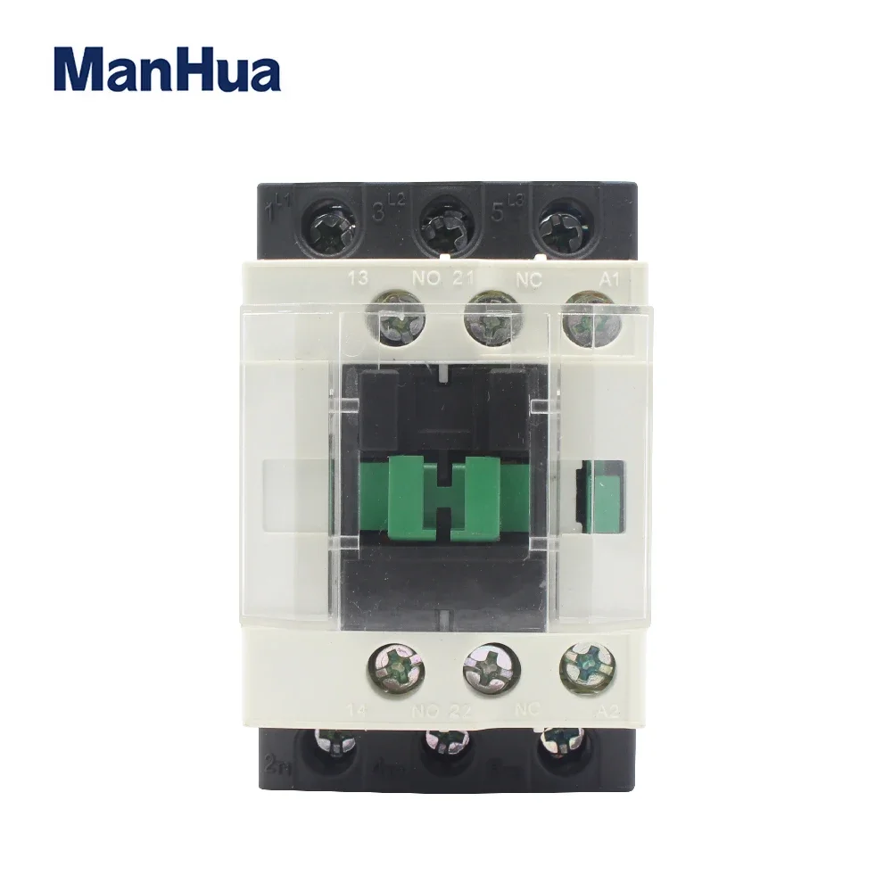 ManHua FLC1-D12 Silver Contact Point Three-phase AC 12A Electromagnetic Contactor