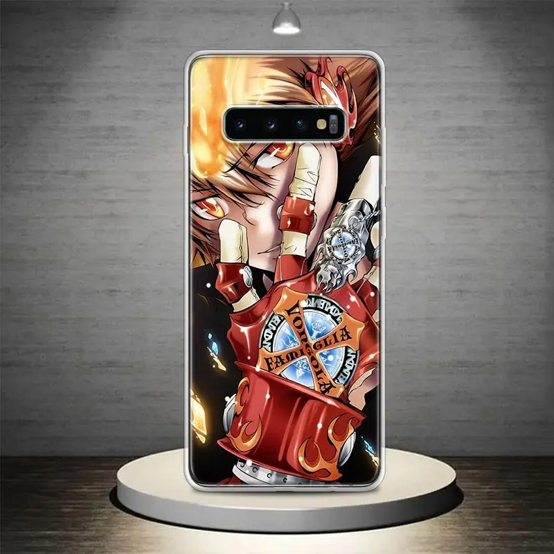 Katekyo Hitman Reborn Phone Case Cover for Samsung Galaxy S25 S24 S23 S22 Ultra S21 Plus S20 FE S10 S25U Soft Shell Capa Funda S