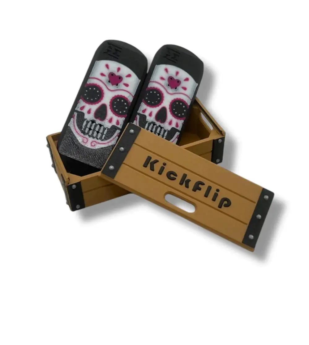 Neues Kickflip Magnetisches Skateboard Mini Finger Skateboard 3D Gedrucktes Spielzeug Freizeit Stressabbau Magnet Puzzle Geschenk für Freund – Detail 4