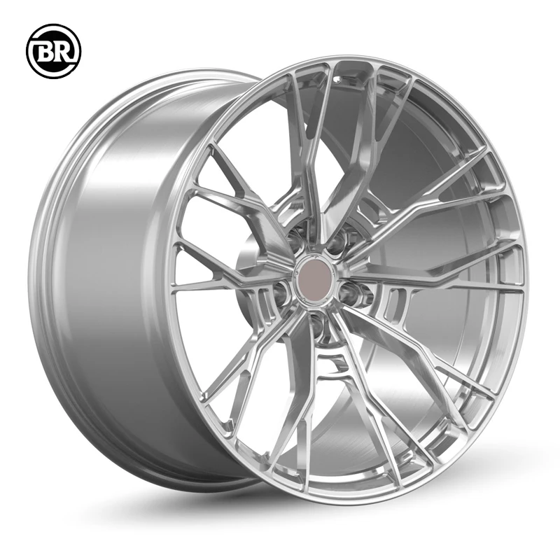 Rueda forjada personalizada para coche VIP, labio pulido de 2 piezas, 18 19 20 21 22 pulgadas, 5*114,3 5*112 5*120