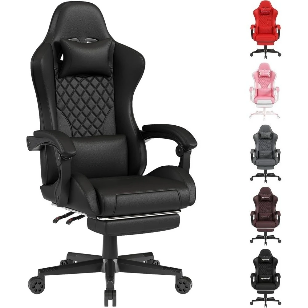 

Ergonomic Gaming Chair - Heavy Duty 400lb Capacity Computer Chairs Office Chair for Adults,High-Back Design & Pocket Spring