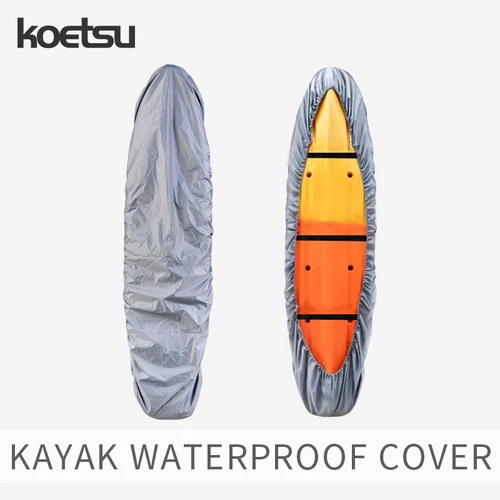 Imagen 1 del producto KOETSU KAYAK CUBIERTA PROTECTIVA KAYAK IMPERMEABLE Y IMPERMEABLE SUNSHADE CANOE SURFBOARD BOAT JACKET