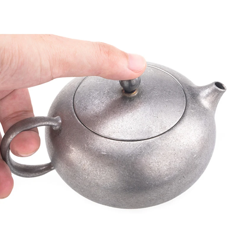 

Keith 250ml Titanium Teapot Office Tea Pot Non-toxic Bacteriostatic Home Teaware Portable Drinkware Ultralight Drink Puer Ti3921