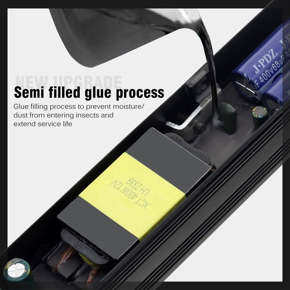 DC 12V 24V LED Power Supply 60W 100W 200W 300W 400W AC110-220V Lighting Transformers Driver For LED Strips