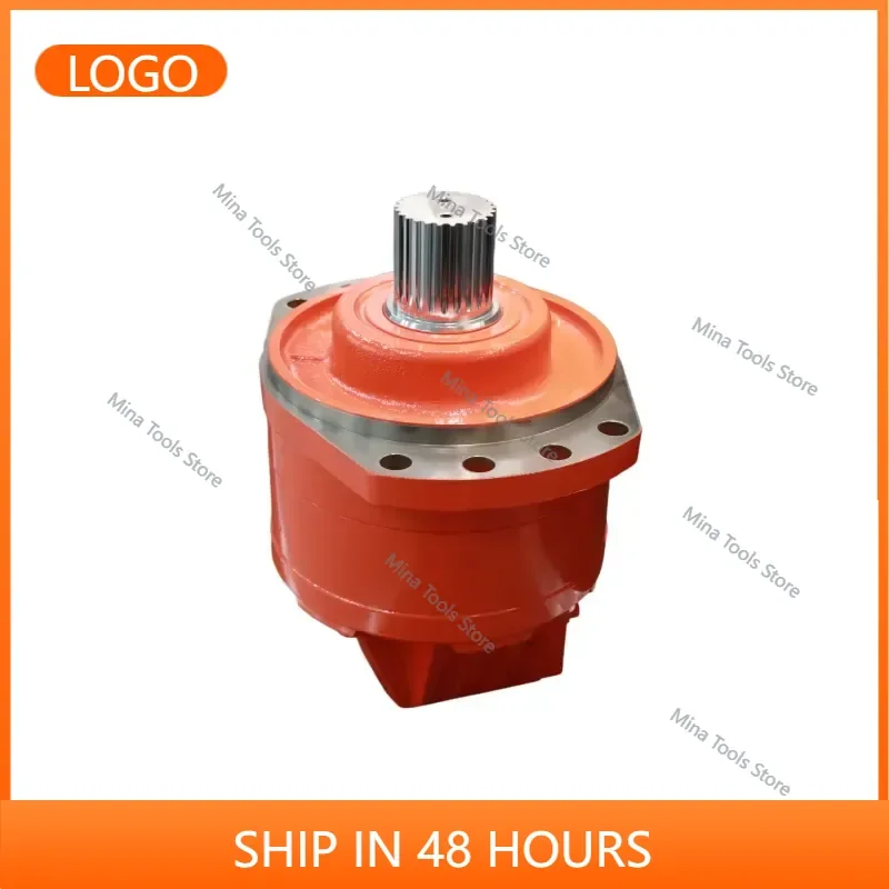 Poclain MS11 Hydraulic Piston Motor Cast Iron Low Speed-high Torque ISO9001 Certified